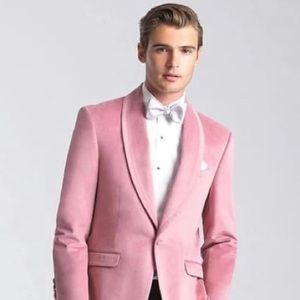Pink Velvet Blazer